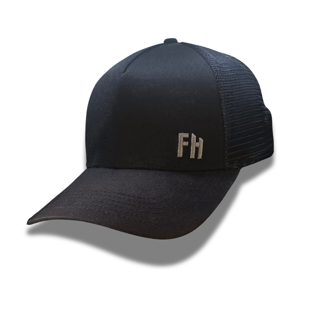 XL Trucker Hat - Black